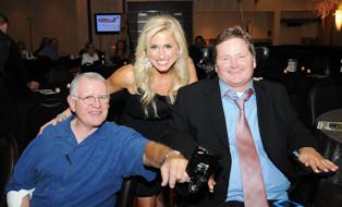 Sam Schmidt with Marv Schmidt and Nashville recording artist Michelle Murray at the SSPF 2010 May Gala